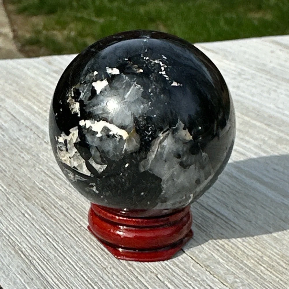 Genuine 975.00 Cts Rutile Quartz Healing Sphere